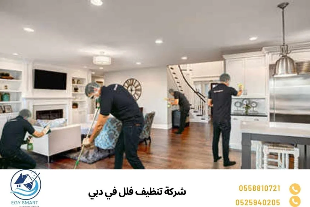 شركة تنظيف فلل في دبي