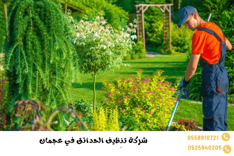 شركة تنظيف الحدائق في عجمان