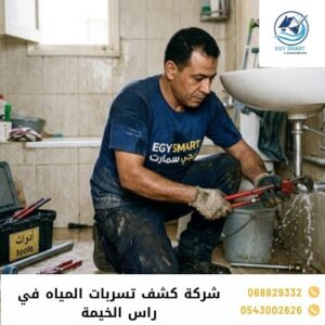 شركة كشف تسربات المياه في راس الخيمة